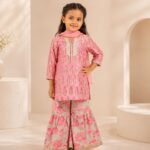 Blush Bloom Sharara Set