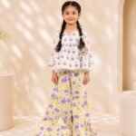 Lavender Garden Sharara Set