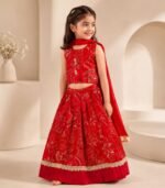 Ruby Bloom Lehenga Set - Image 3