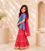 Ruby Contrast Peplum Set - Image 2