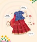 Ruby Contrast Peplum Set - Image 4
