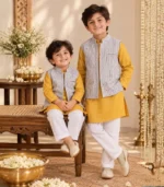 Sunehri Dori Kurta Pyjama Jacket Set