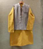 Sunehri Dori Kurta Pyjama Jacket Set - Image 2