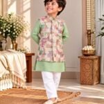 Gulabo Patchwork Nehru Jacket Set
