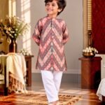 Gulmohar Ikat Kurta Pyjama Set