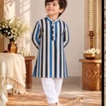 Neel Leher Kurta Pyjama Set