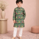 Rangoli Hariyali Green Kurta Pyjama Set