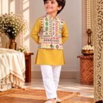 Rangoli Nehru Jacket Kurta Set