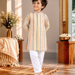 Rangoli Rekha Multicolour Kurta Pyjama Set